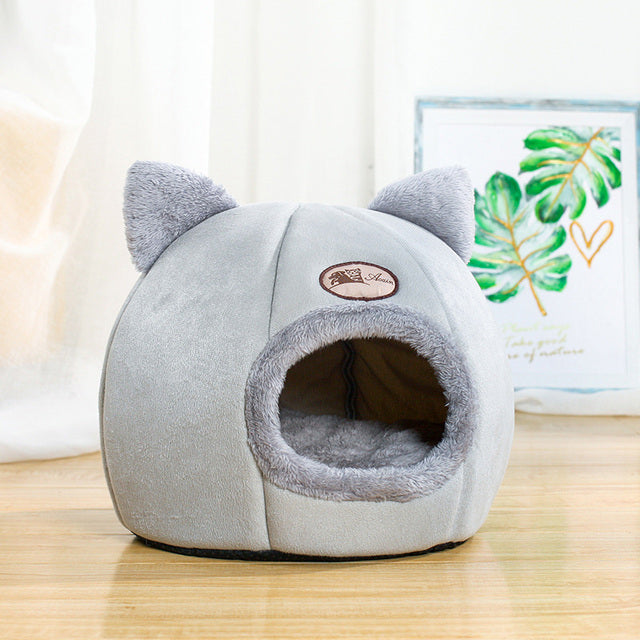 Winter Warm Cozy Cat Bed - Alvorro