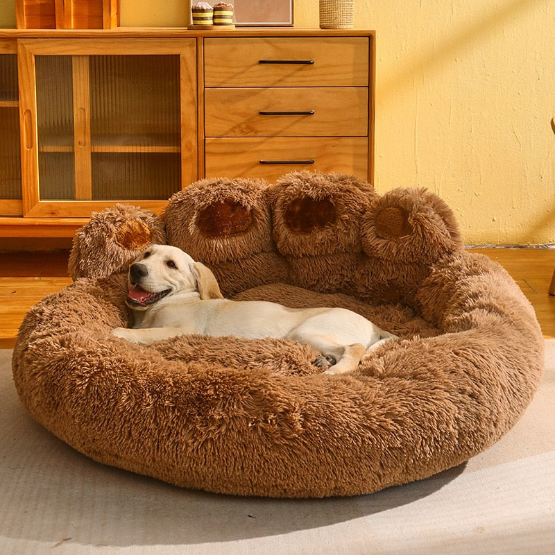 Cute Bear Paw Shape Pet Bed - Alvorro