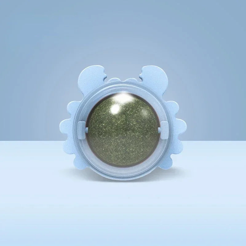 Natural Catnip Rotating Interactive Cat Toy - Alvorro