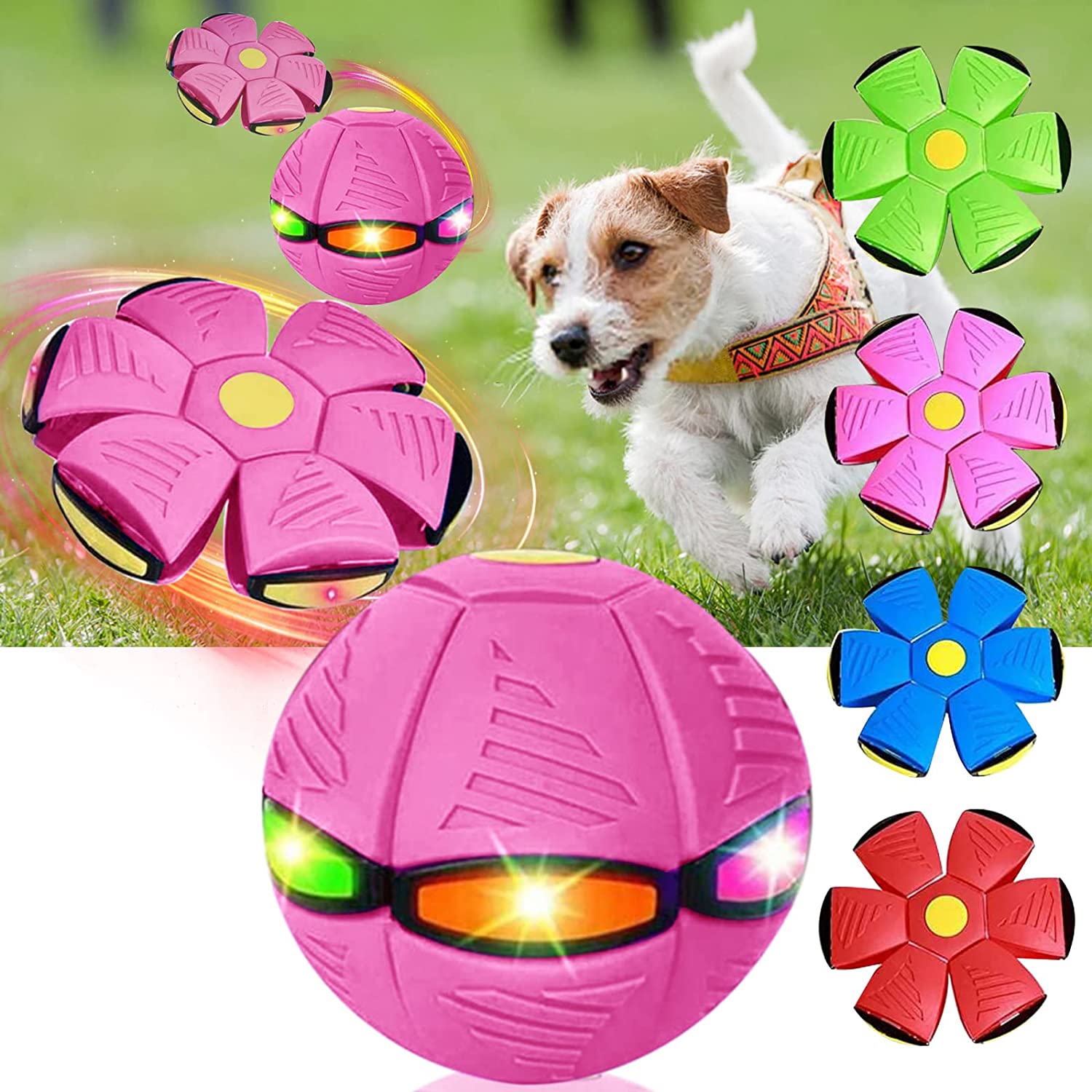 Pet Toy Flying Saucer Ball - Alvorro