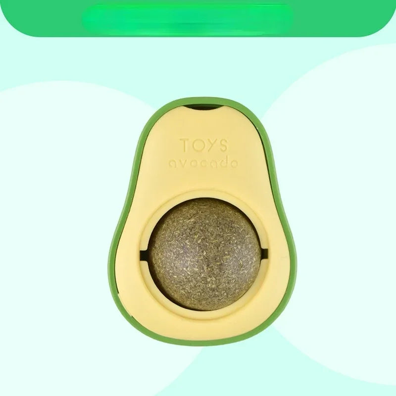 Natural Catnip Rotating Interactive Cat Toy - Alvorro