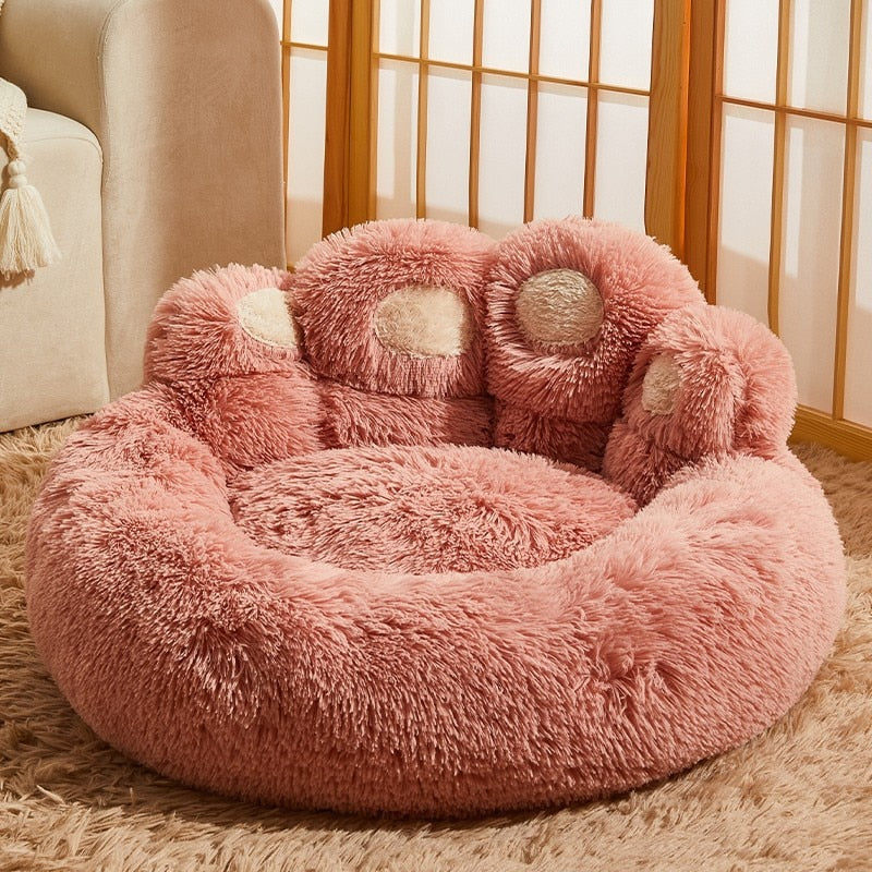 Cute Bear Paw Shape Pet Bed - Alvorro