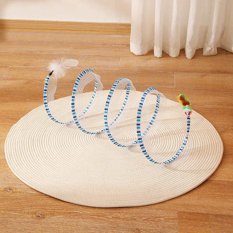 Self-play Cat Hunting Spiral Tunnel Toy - Alvorro