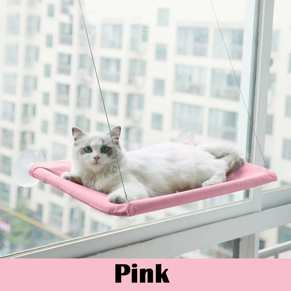 Cat Window Mounted Perch Hammock - Alvorro