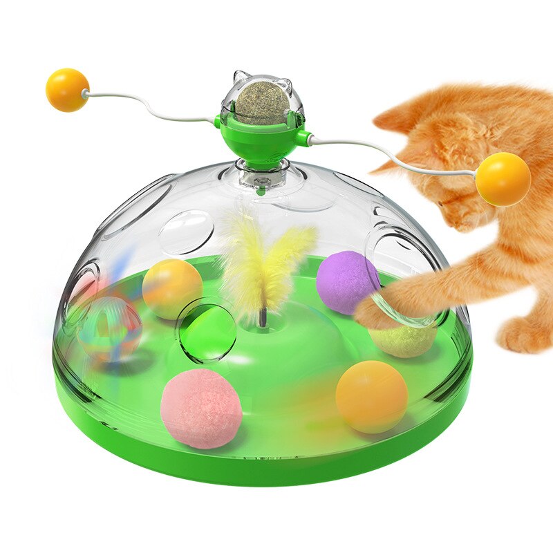Windmill Interactive Multifunctional Catnip Toy - Alvorro