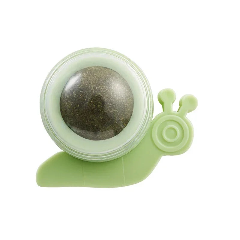 Natural Catnip Rotating Interactive Cat Toy - Alvorro