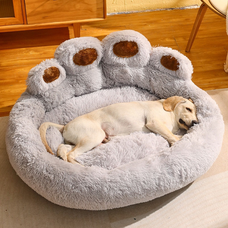 Cute Bear Paw Shape Pet Bed - Alvorro