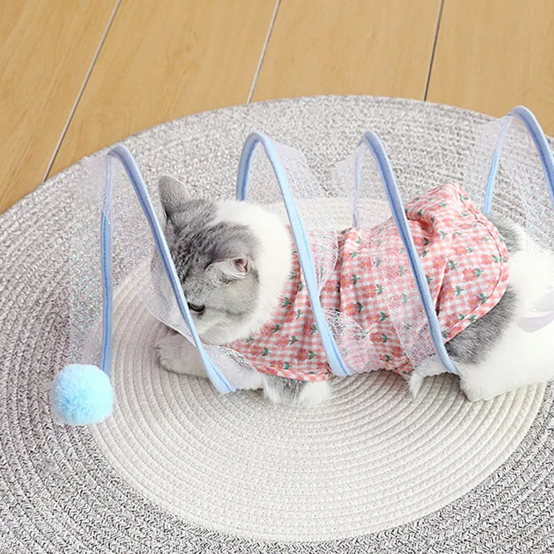 Self-play Cat Hunting Spiral Tunnel Toy - Alvorro
