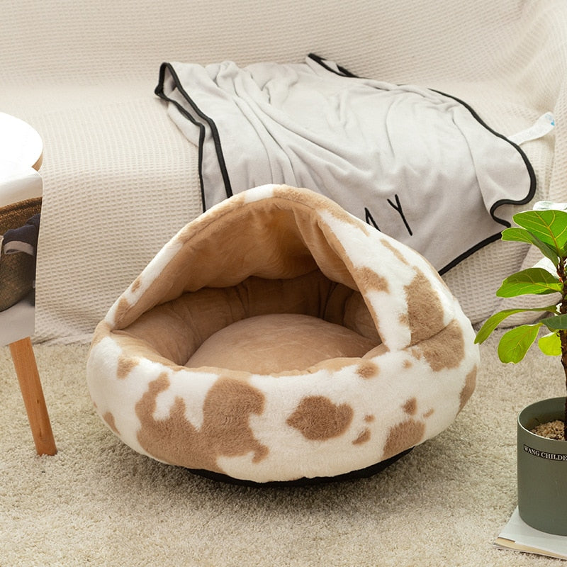 Plush Pet Cat Bed - Alvorro