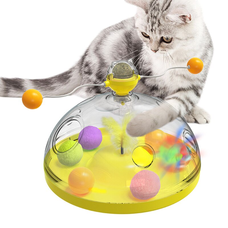 Windmill Interactive Multifunctional Catnip Toy - Alvorro