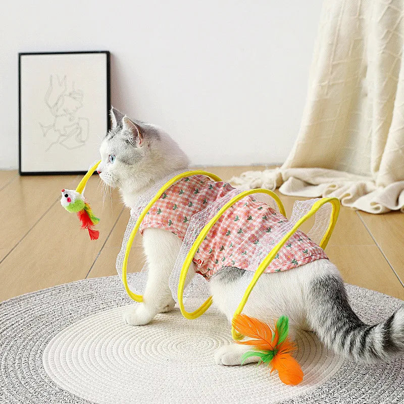 Self-play Cat Hunting Spiral Tunnel Toy - Alvorro