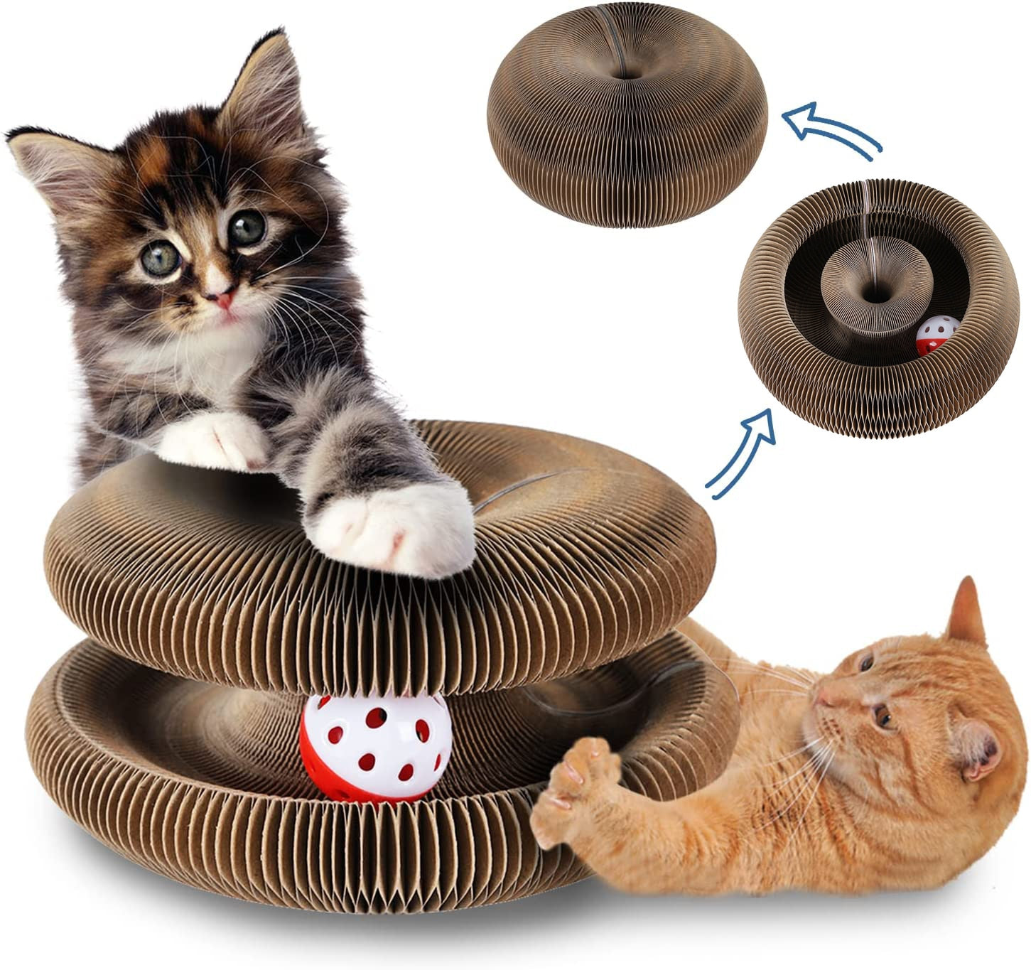 Interactive Self-Rolling Ball Cat Toy - Alvorro