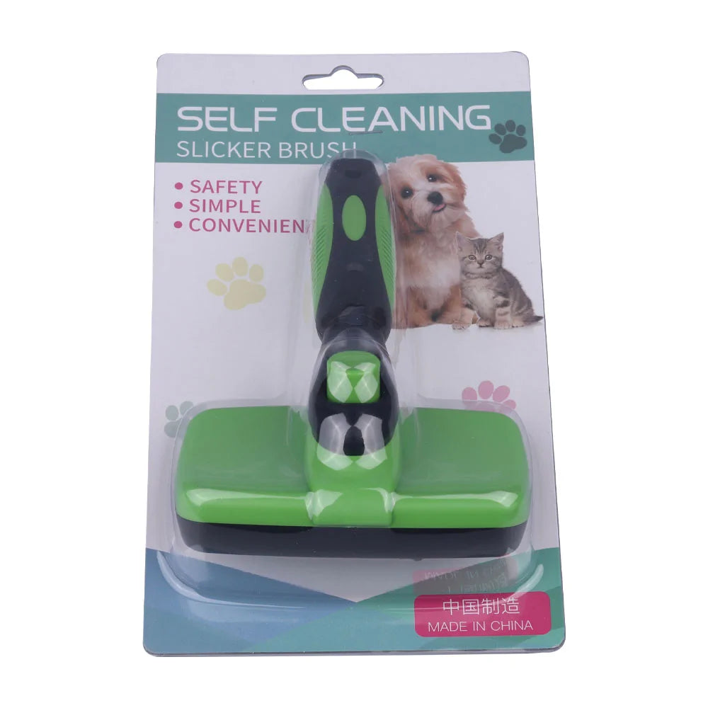 Self Cleaning Dog Brush - Alvorro