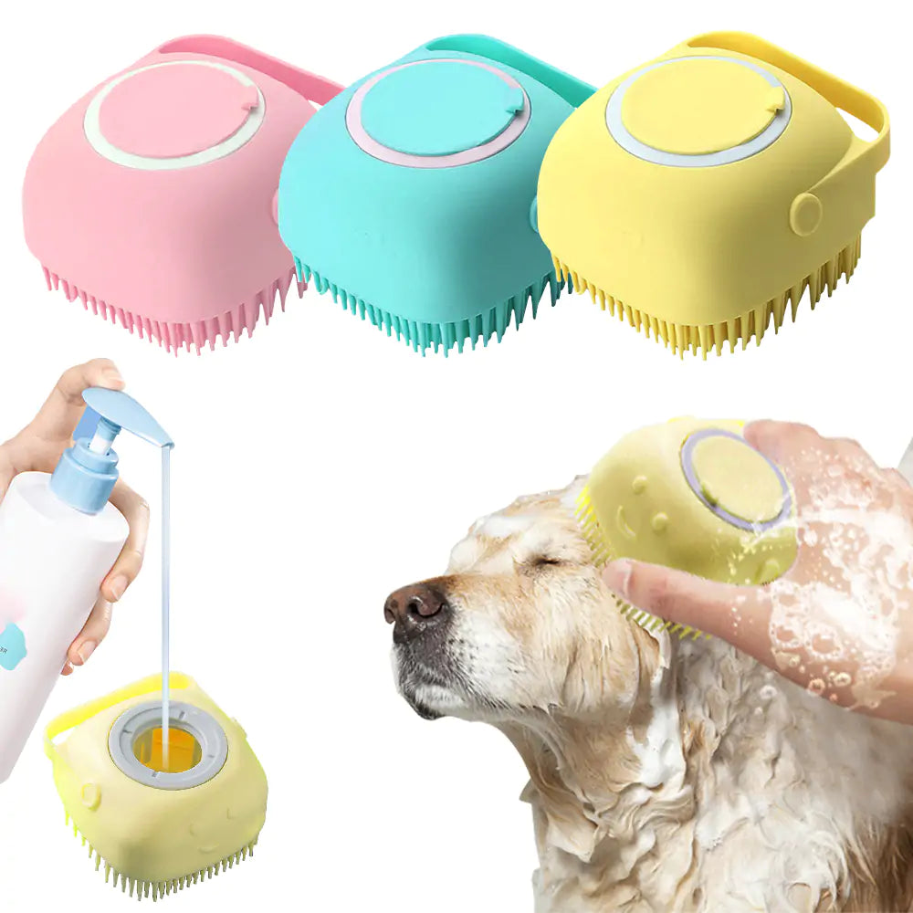 Soft Silicone Dog Brush - Alvorro