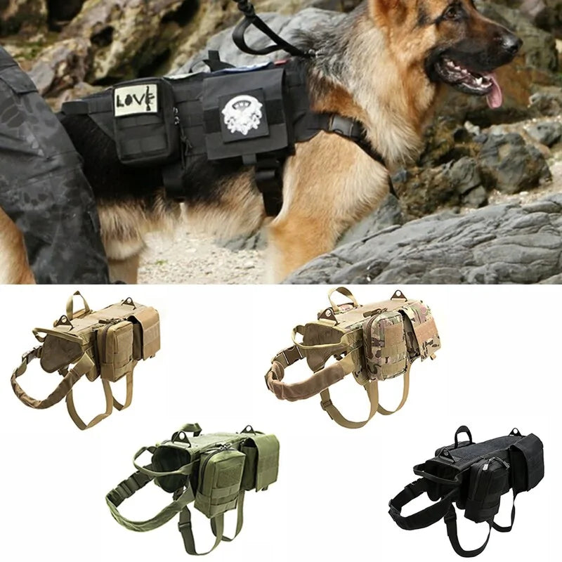 Tactical Military Dog Harness - Alvorro