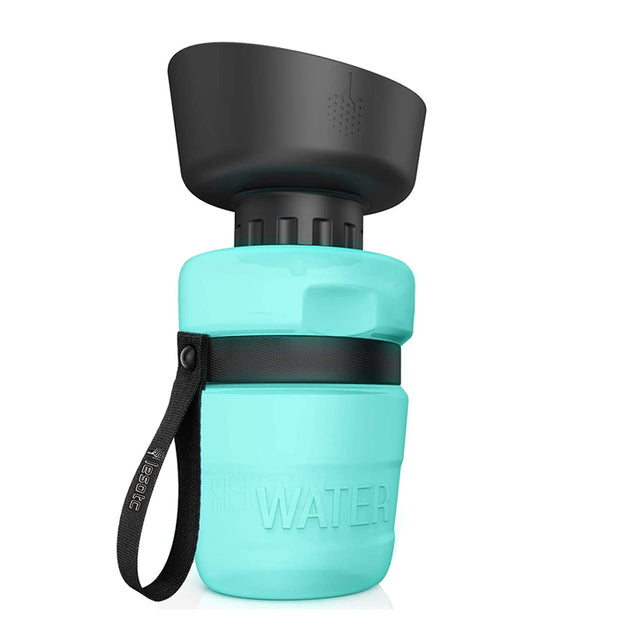 Foldable Cap Outdoor Dog Water Bottle - Alvorro