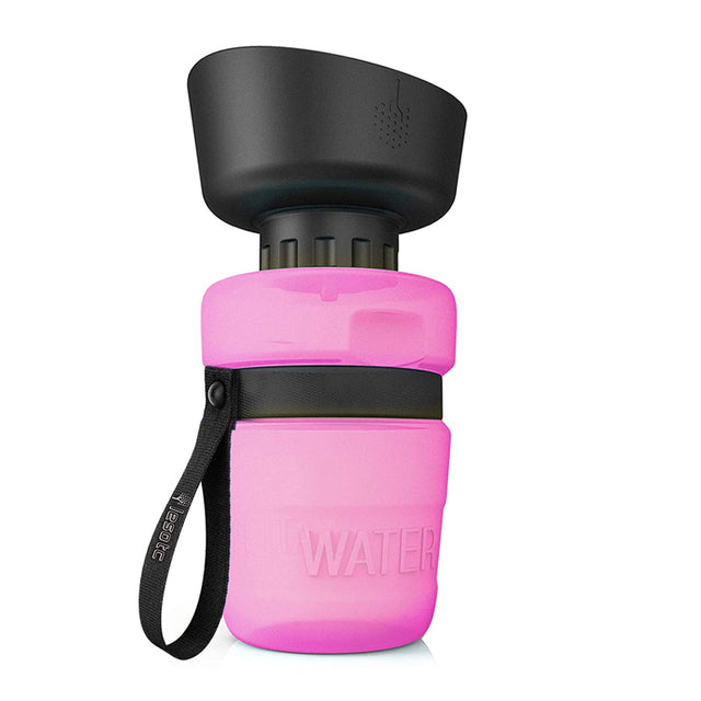 Foldable Cap Outdoor Dog Water Bottle - Alvorro