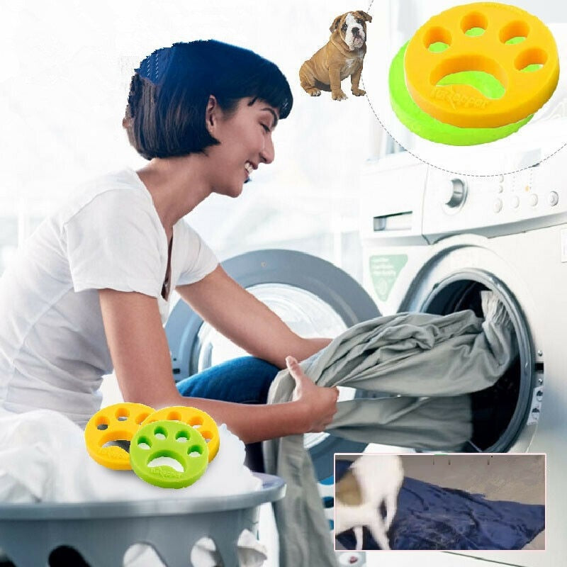 Washing Machine Reusable Pet Hair Remover - Alvorro