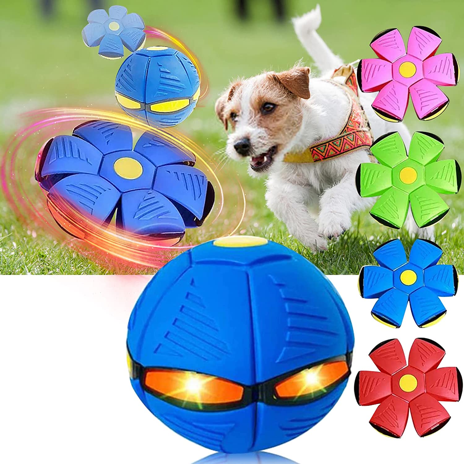 Pet Toy Flying Saucer Ball - Alvorro