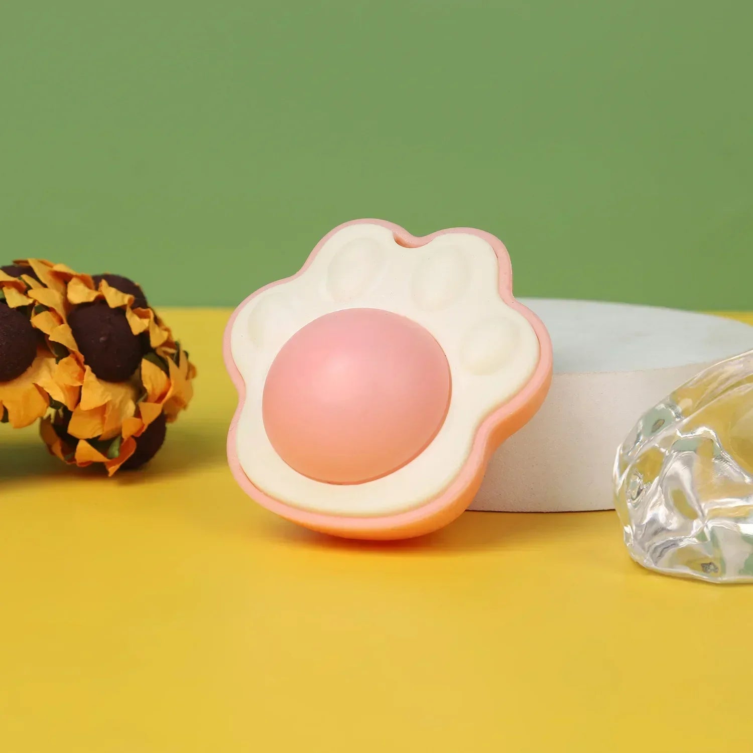 Natural Catnip Rotating Interactive Cat Toy - Alvorro