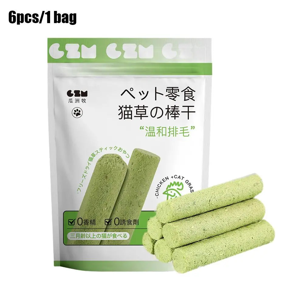 Cat Grass Teething Sticks - Alvorro