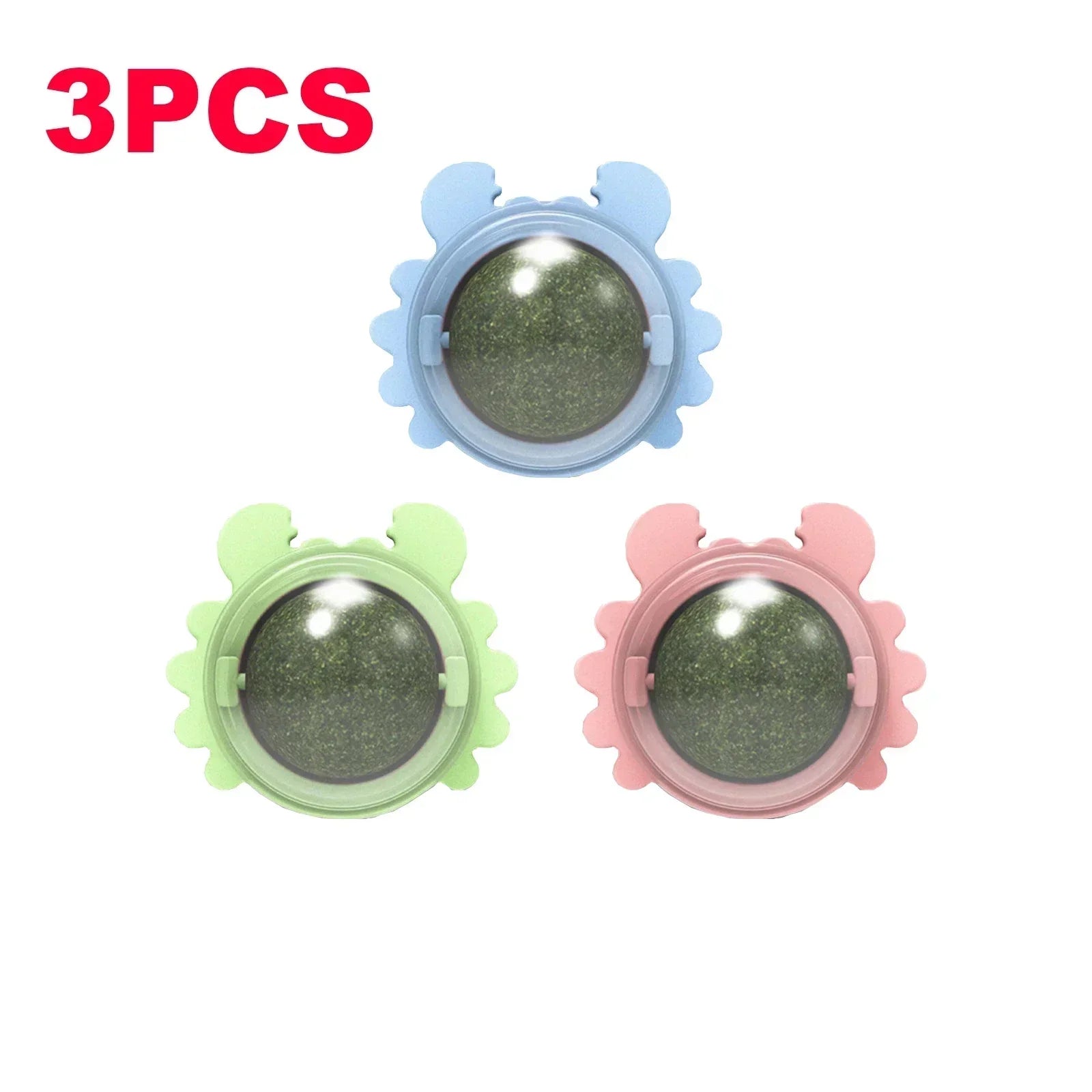 Natural Catnip Rotating Interactive Cat Toy - Alvorro