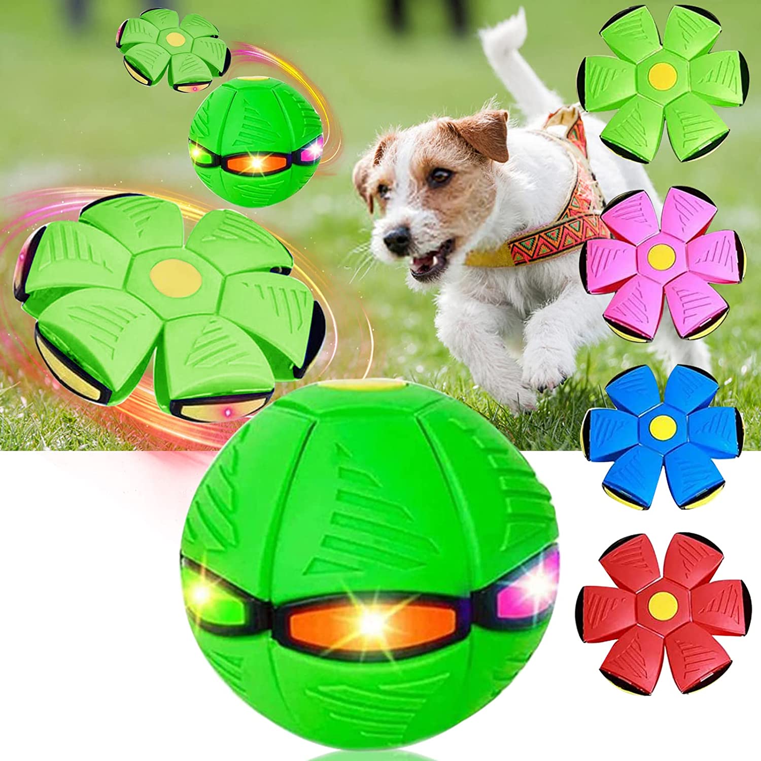 Pet Toy Flying Saucer Ball - Alvorro
