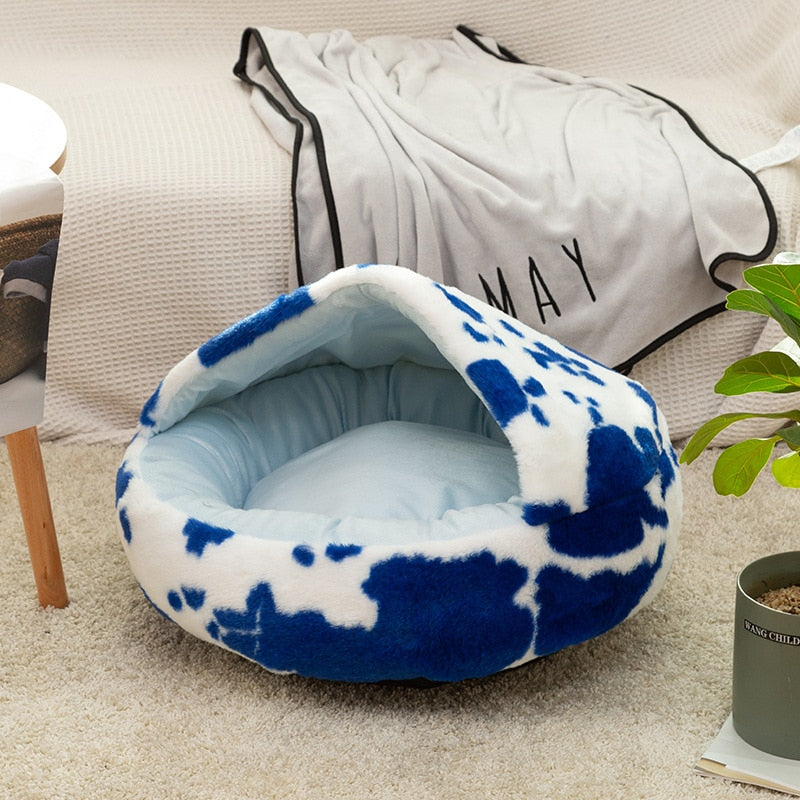Plush Pet Cat Bed - Alvorro