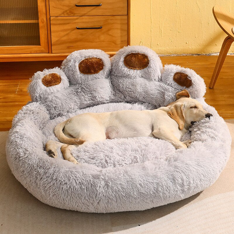 Cute Bear Paw Shape Pet Bed - Alvorro