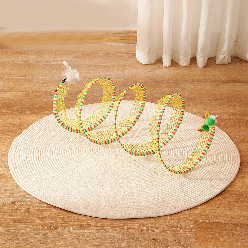 Self-play Cat Hunting Spiral Tunnel Toy - Alvorro
