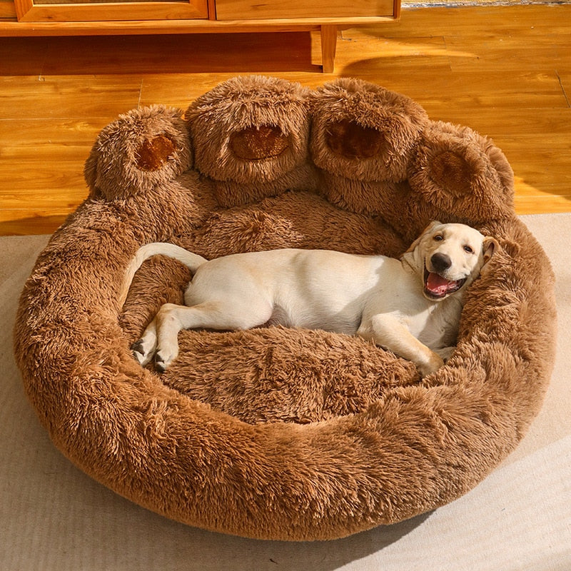 Cute Bear Paw Shape Pet Bed - Alvorro