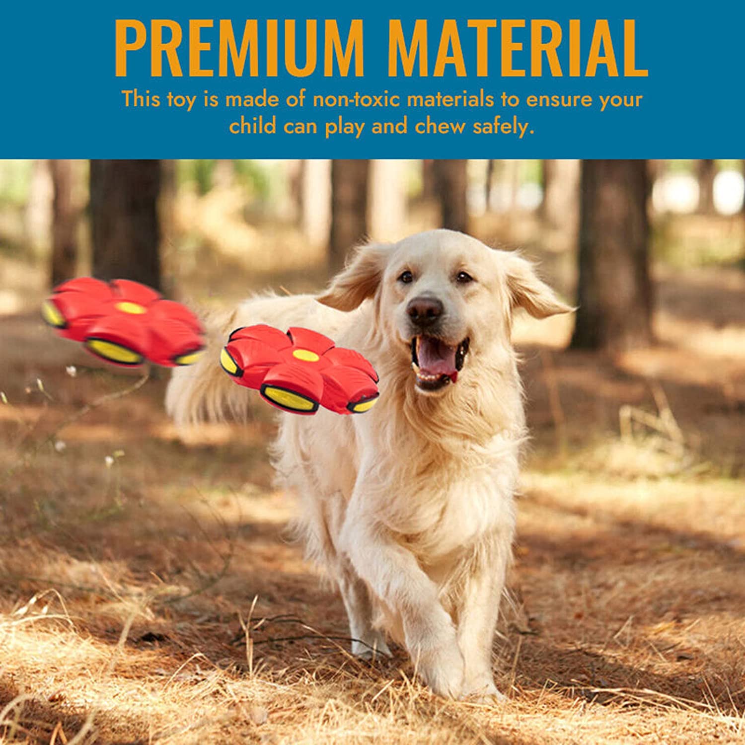 Pet Toy Flying Saucer Ball - Alvorro