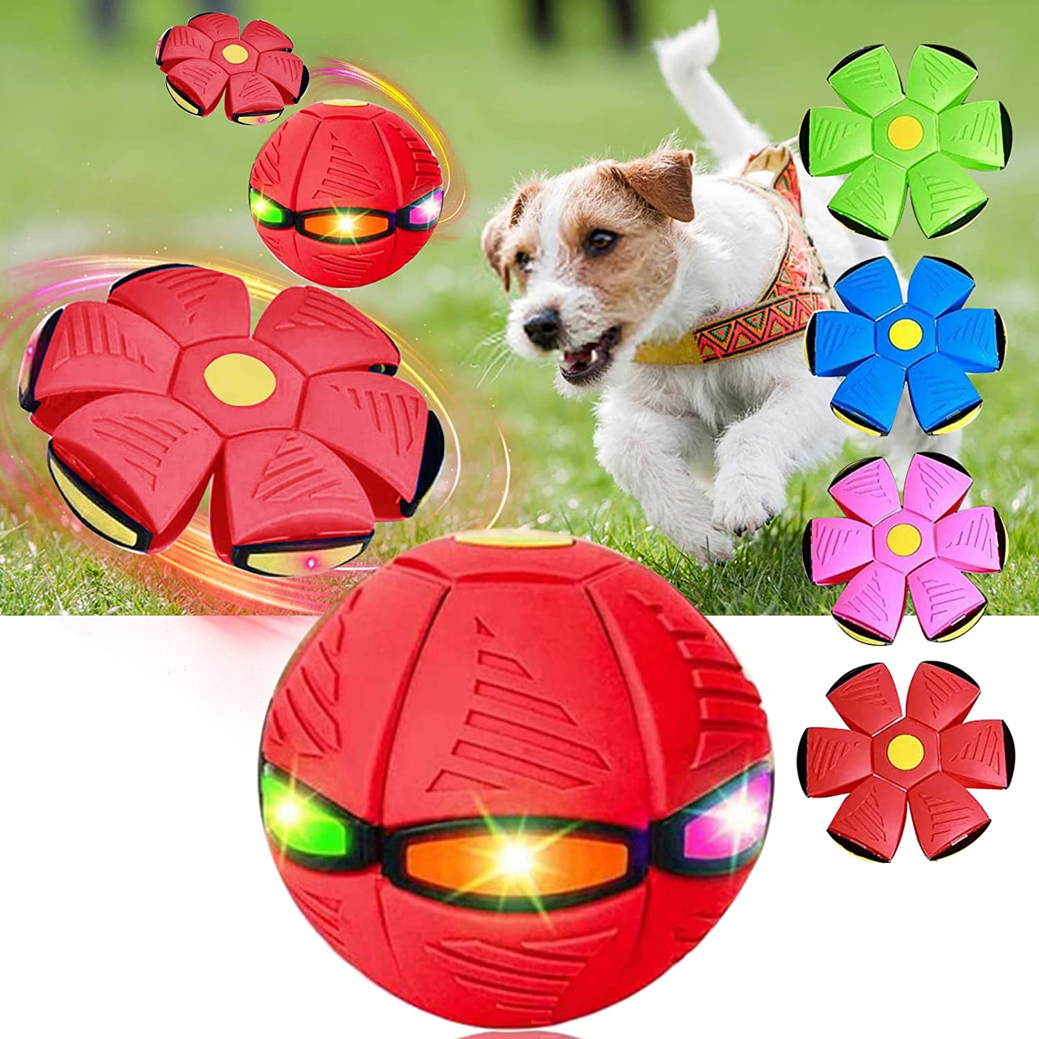 Pet Toy Flying Saucer Ball - Alvorro