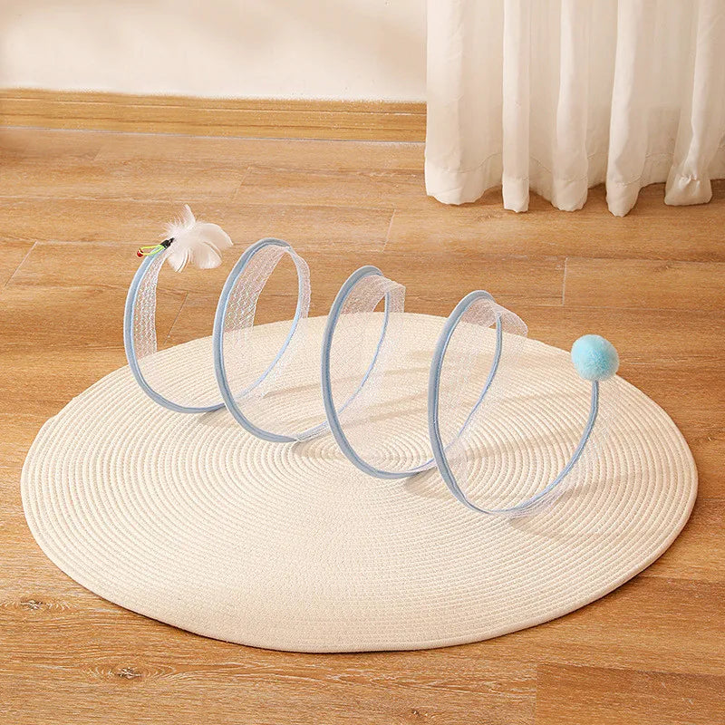 Self-play Cat Hunting Spiral Tunnel Toy - Alvorro