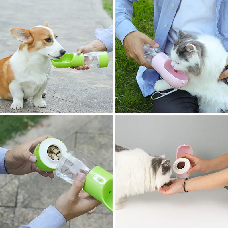 Pet Dog Water Bottle Feeder - Alvorro