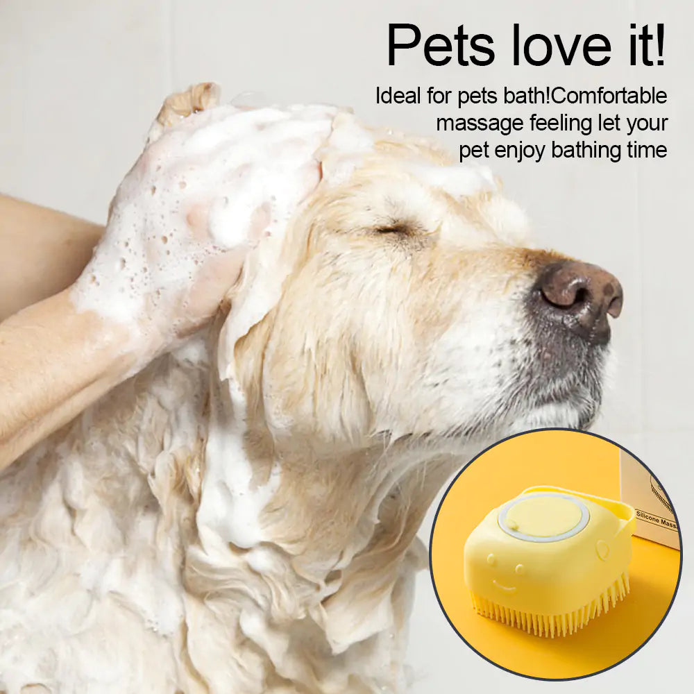 Soft Silicone Dog Brush - Alvorro